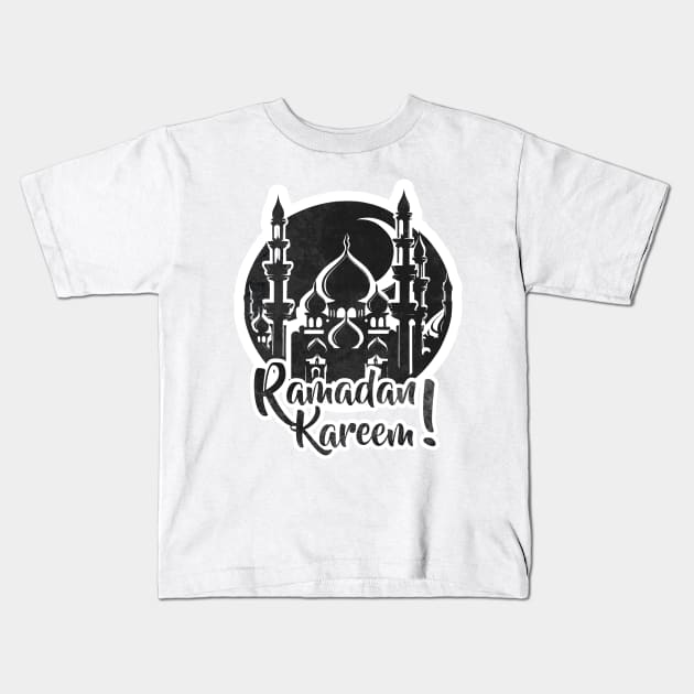 Ramadan Kareem design Kids T-Shirt by MK3